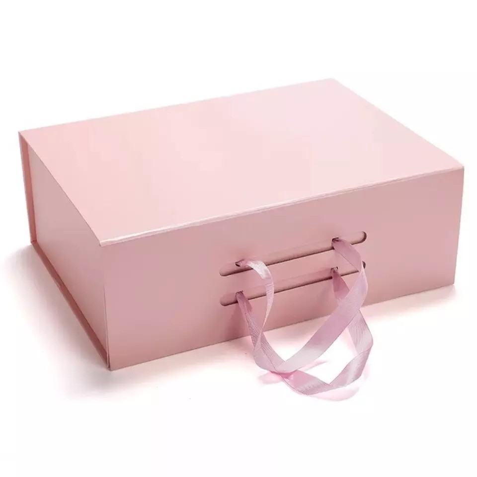 Paper magnet Box with handle