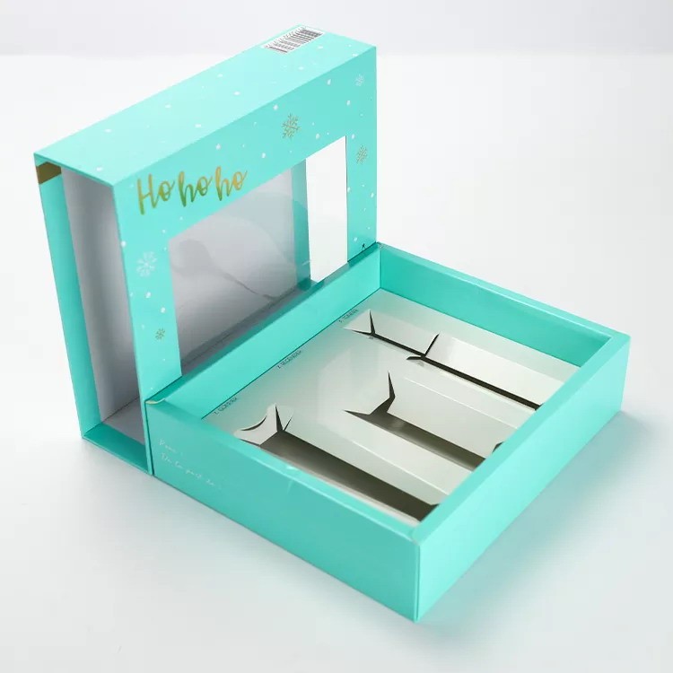 Paper Gift Box With PVC Blister Insert Tray