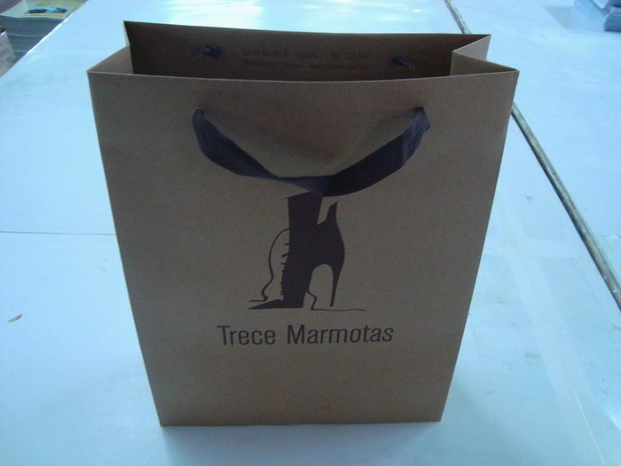 Brown paper bag with handles Manufacturers, Brown paper bag with handles Factory, Supply Brown paper bag with handles