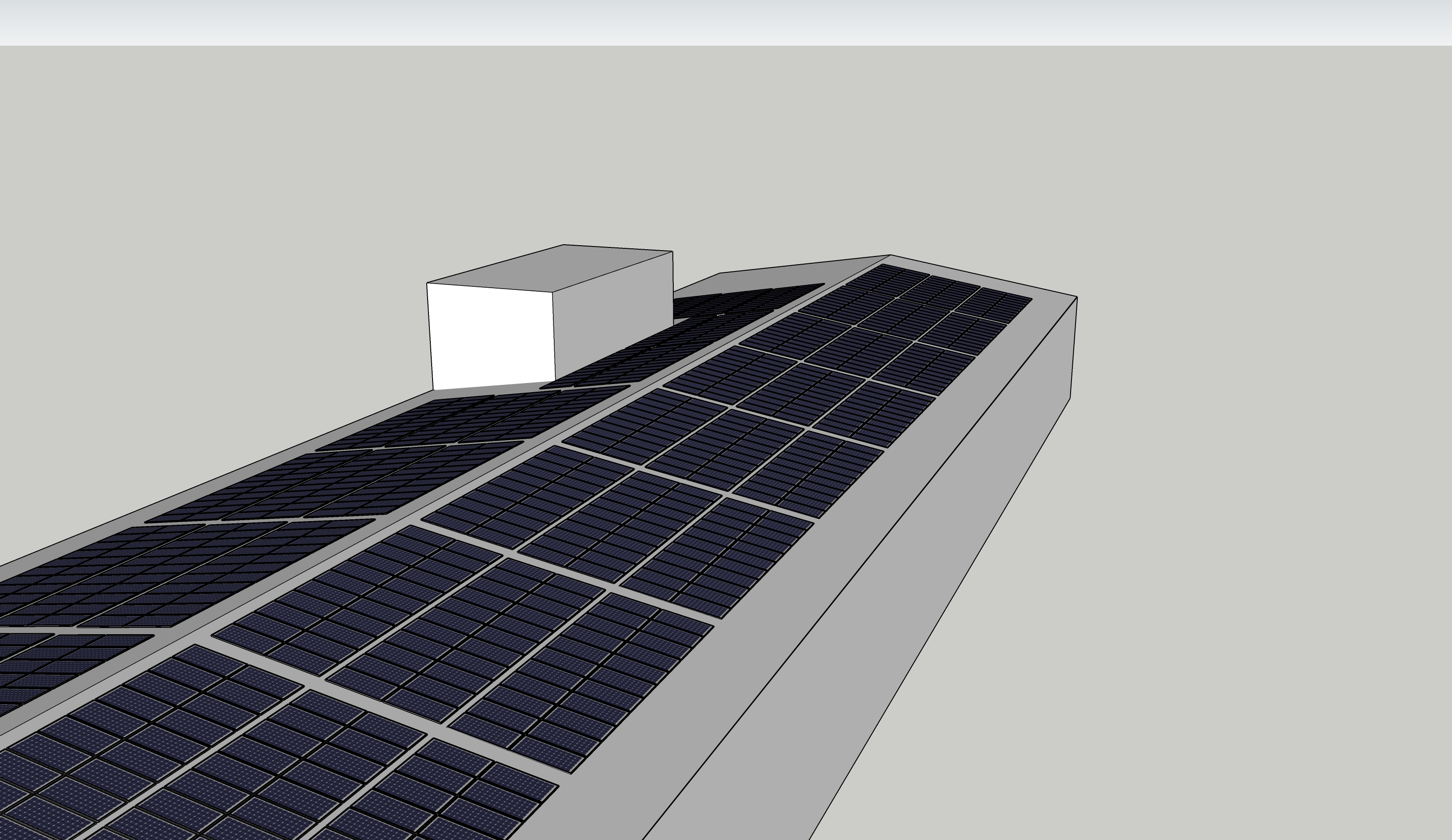 solar panel on grid installation