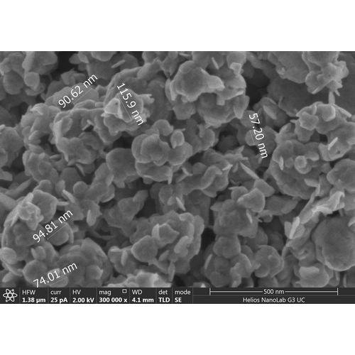 Nano disulfuro de molibdeno