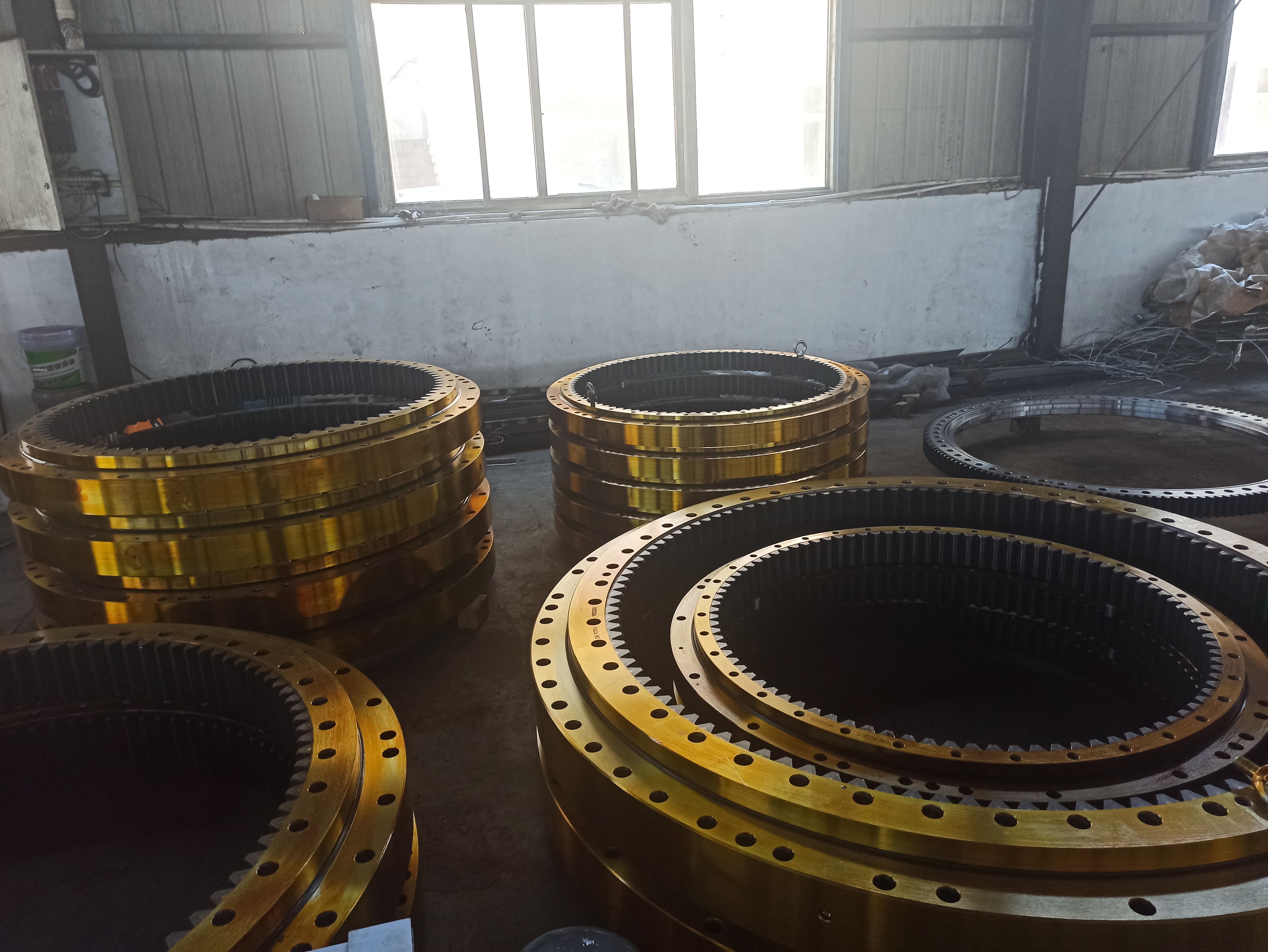 high quality customizable construction machinery slewing bearings