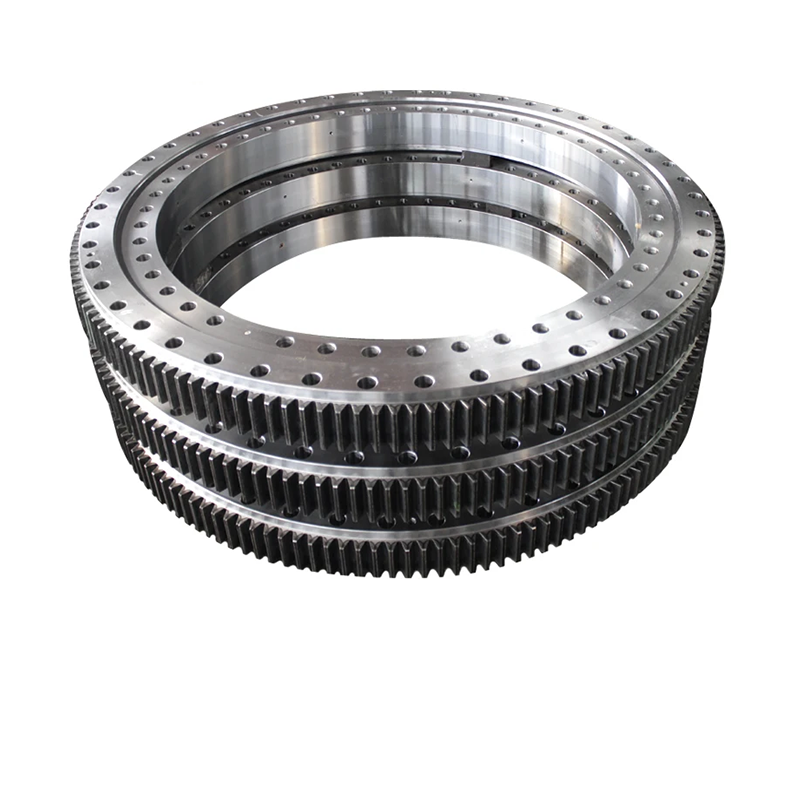 Customizable rotary bearings for construction machinery