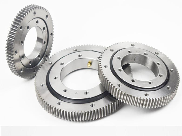 What materials are slewing bearings made of?