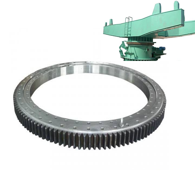 Ladle rotary table slewing bearing