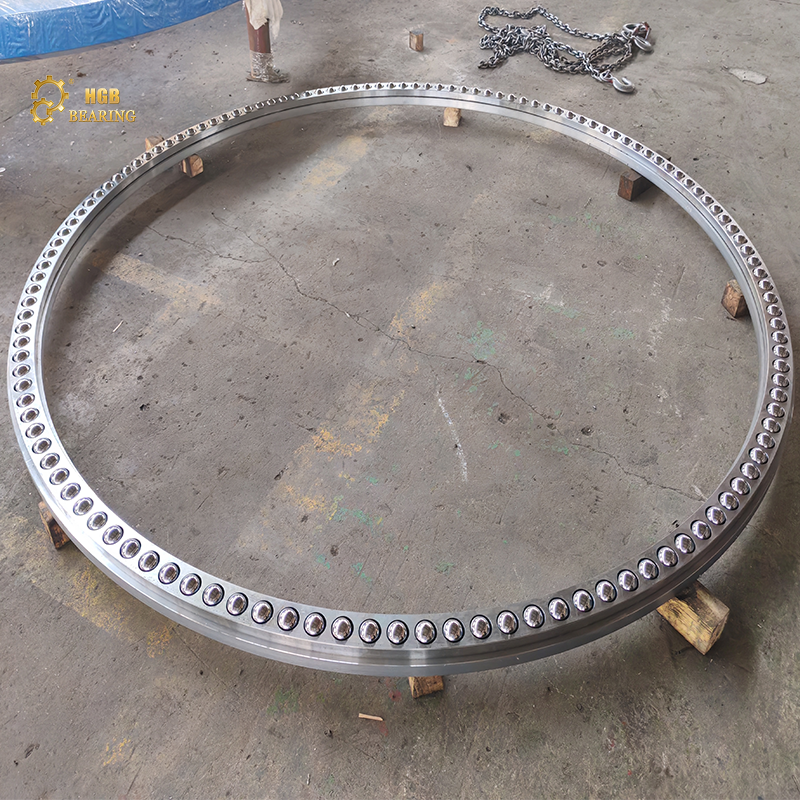large thin-walled split thrust ball bearings