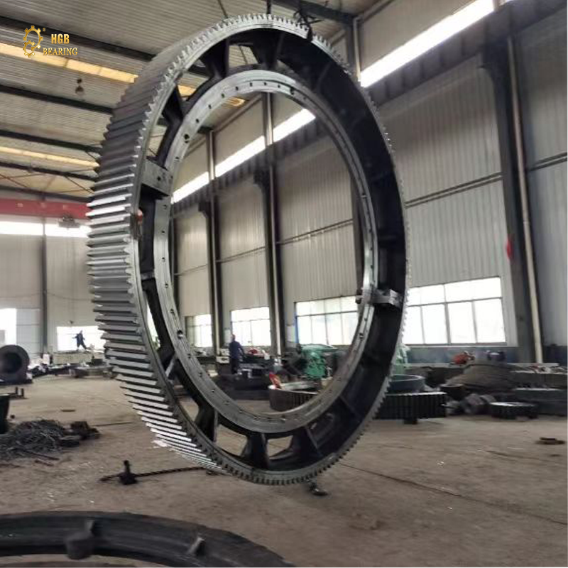 Casting or forging customizable large gear rings