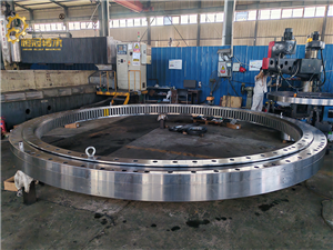 Hengguan Bearing’s five-meter diameter Kering Crane slewing bearings are exported to Africa and deeply involved in the international market.