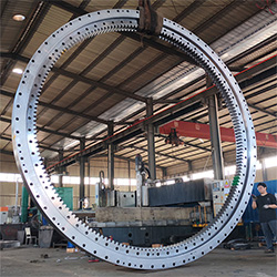 Port crane slewing bearing