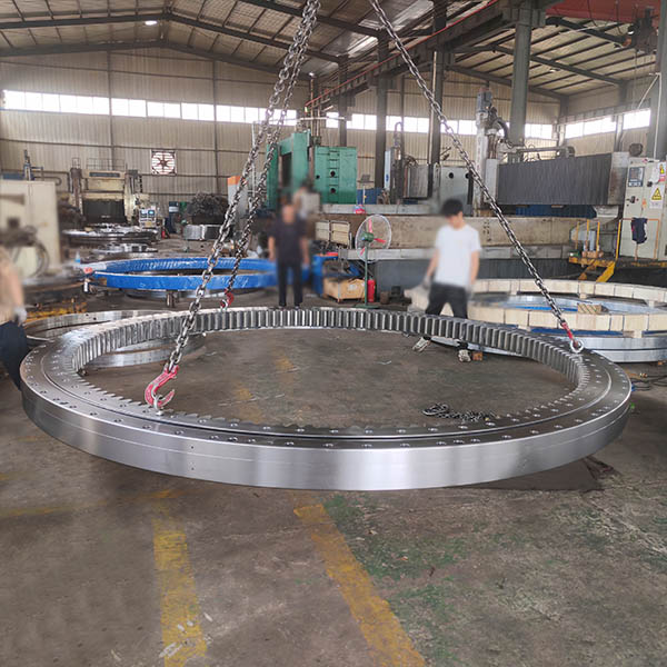 Port crane slewing bearing