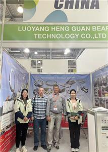 Luoyang Hengguan Bearing Shines at Russia Mining Exhibition, International Market Influence Upgraded Again