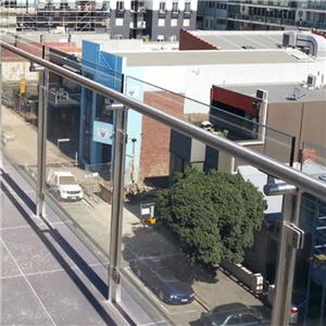 Outdoor Aluminum Glass Balustrade