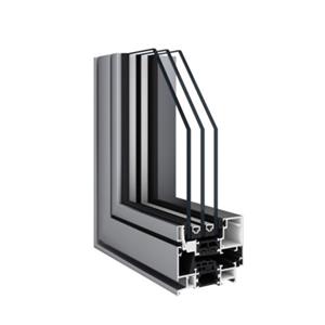 Australia Style Large Home Triple Glazed Tempered Glass Fixed Window