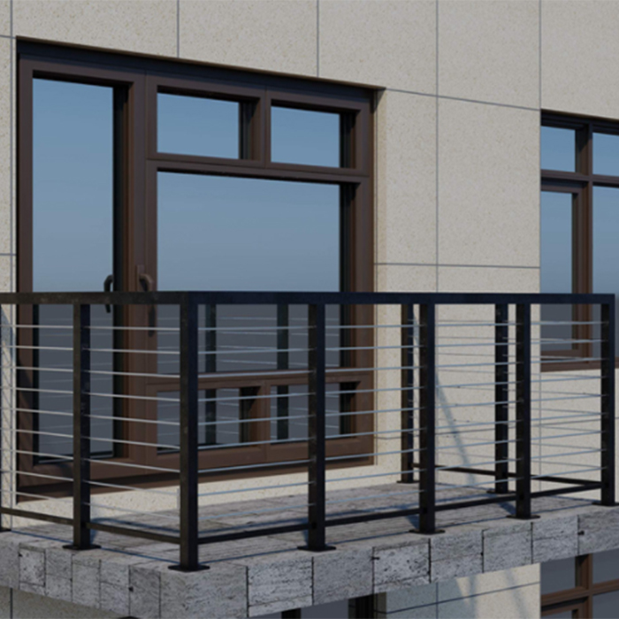 Supply Aluminium U Channel Glass Balustrade With High Quality Wholesale Factory Guangdong Kete