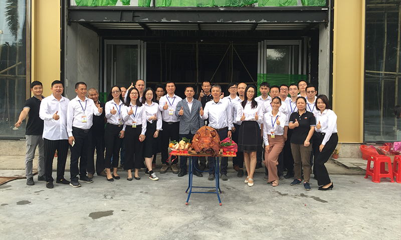 डेंज़ाओ, नानहाई . में कंपनी का स्थानांतरण