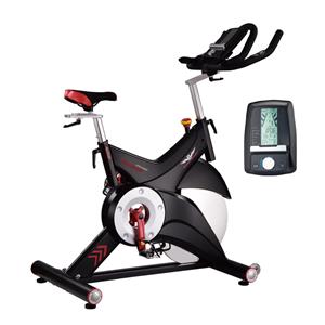 Bicicleta ergométrica de fitness sentado com tela