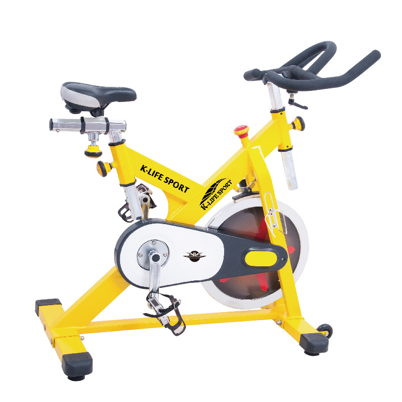 Yellow discount stationary bike