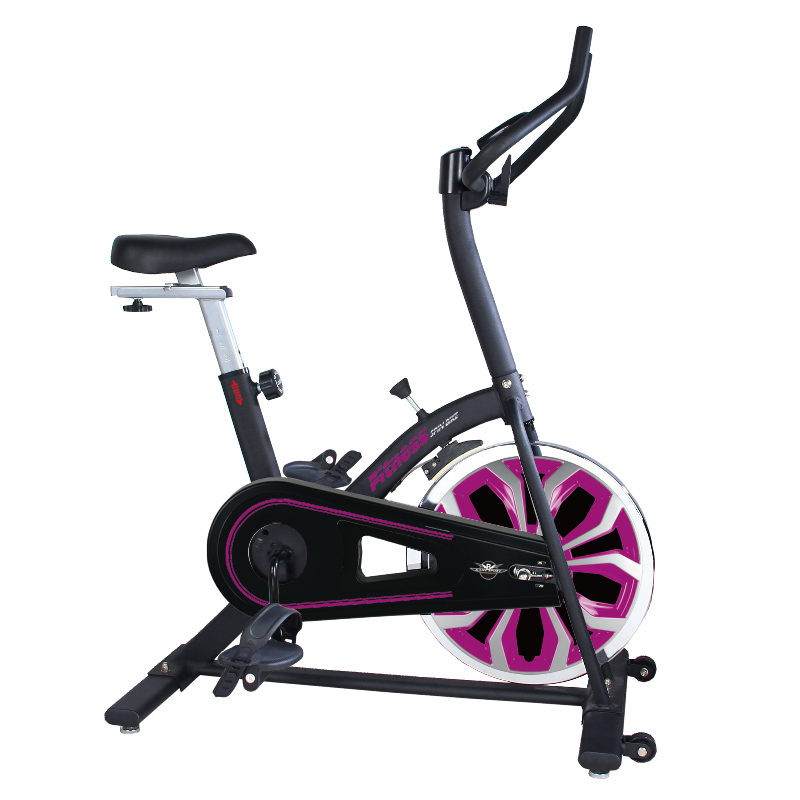 Compact Upright Exercise Cycle Bike Trainer For Home