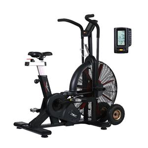 Kommerzielles riemenkettengetriebenes Luftwiderstands-Heimtrainer