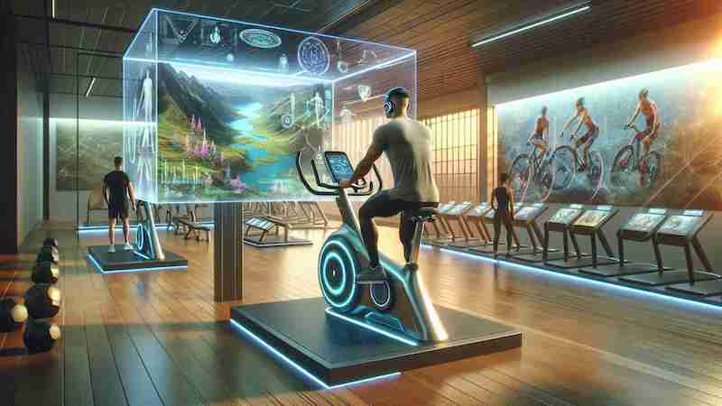 Empfohlenes Produkt: Saga Holographic bringt 3D-holografisches Indoor-Spinbike auf Kickstarter heraus