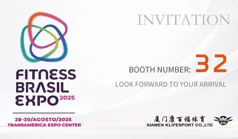 Xiamen Klife Sport glänzt auf der Fitness Brasil Expo 2025 mit innovativen Spinbike-Lösungen