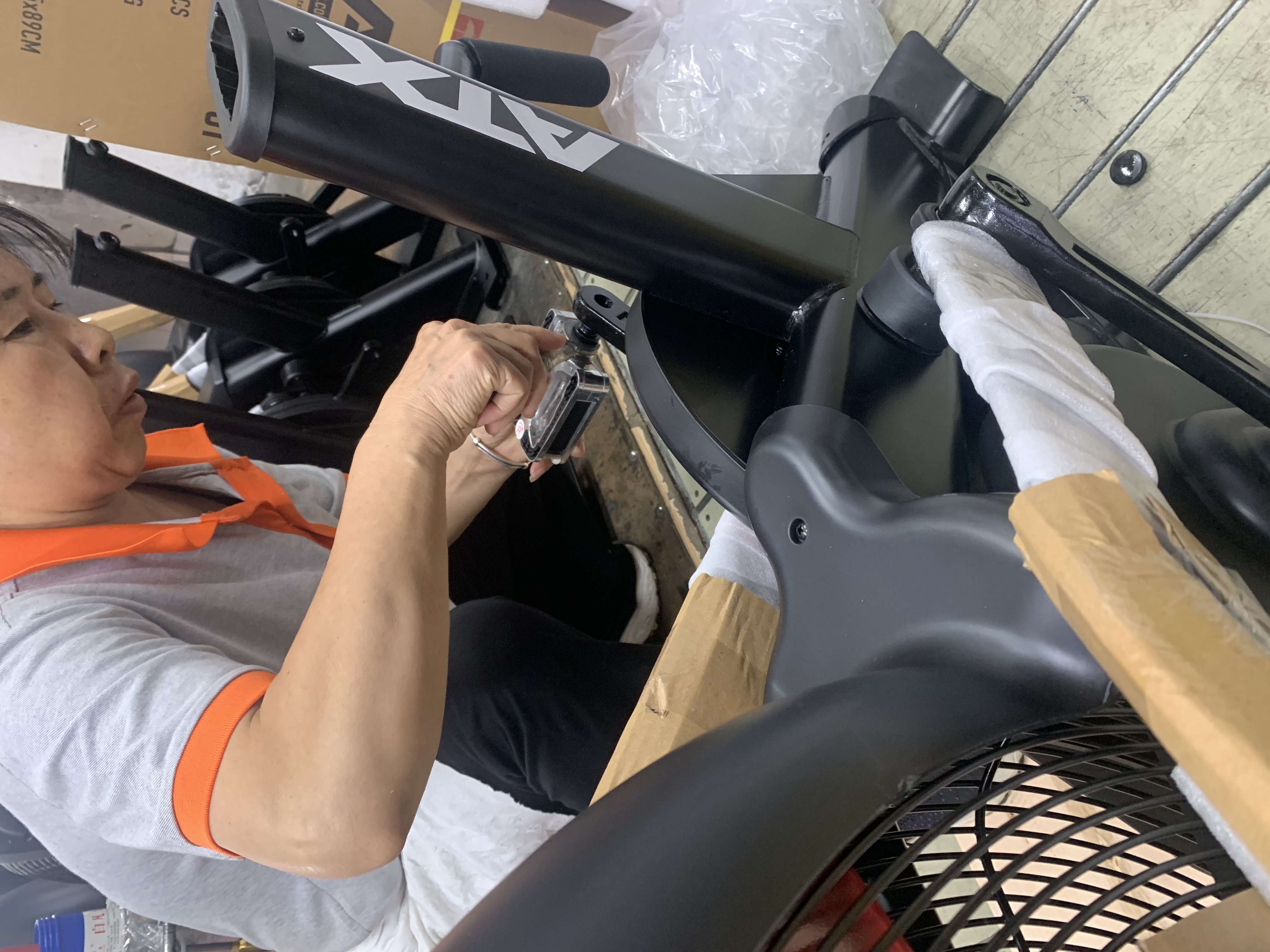 commercial spin bike