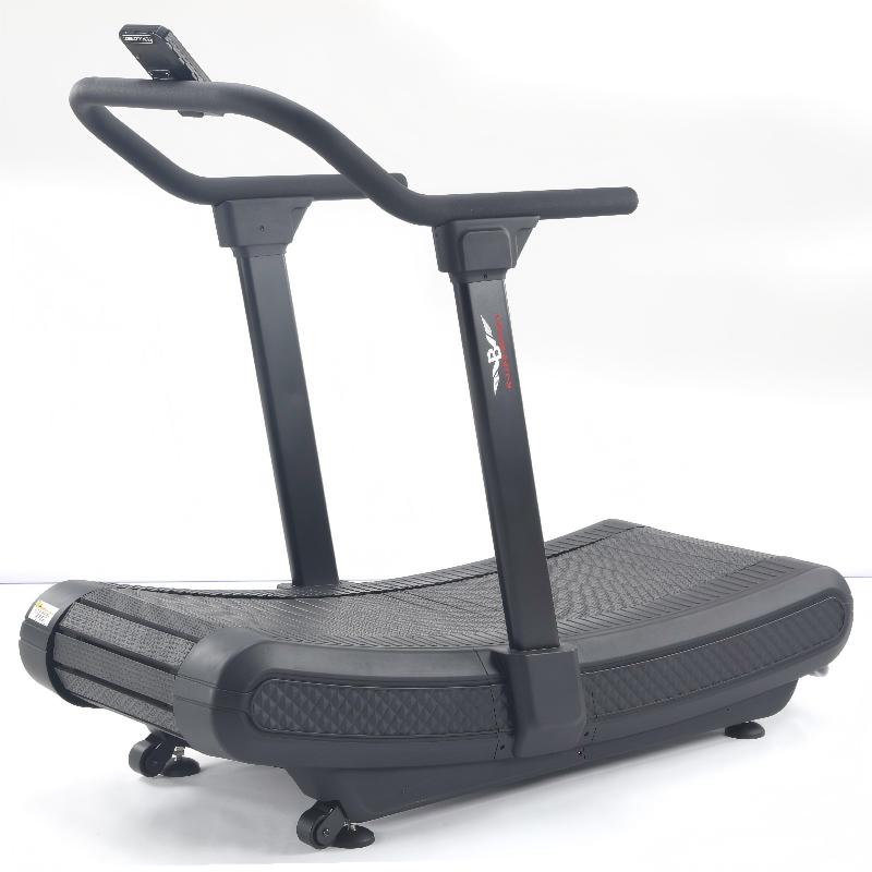 Mesin treadmill lengkung komersial