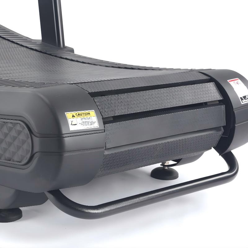 Commercial curved treadmill