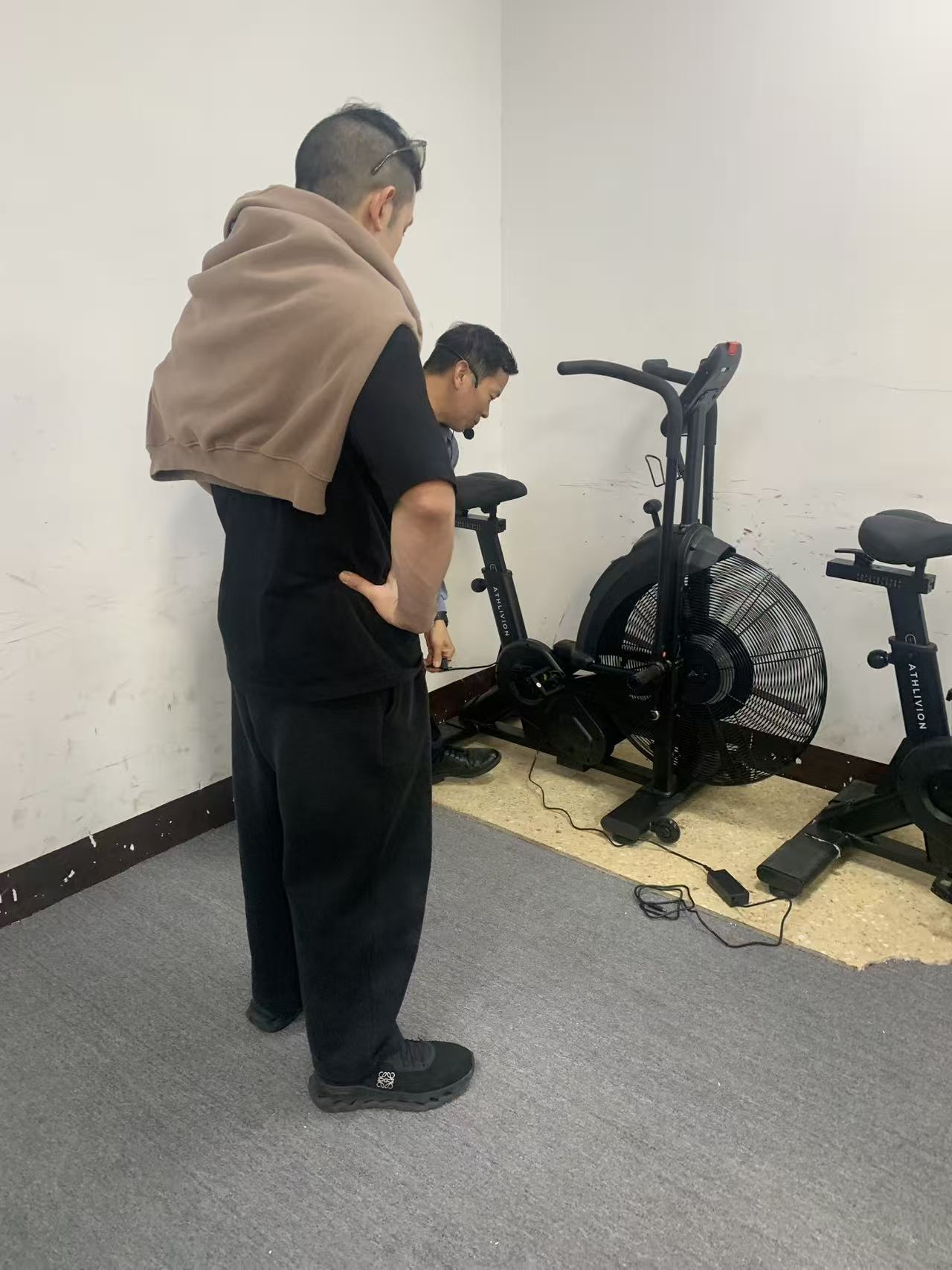 commercial spin bike