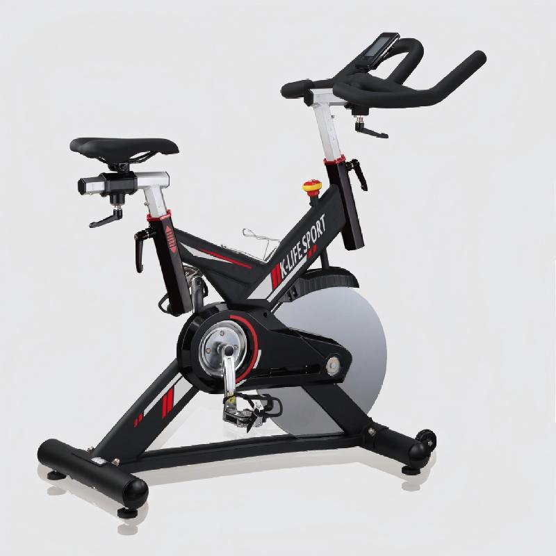 Полупрофессиональный бесшумный велотренажер с ременным приводом