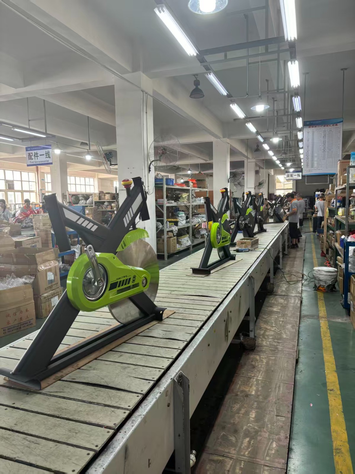 commercial spin bike