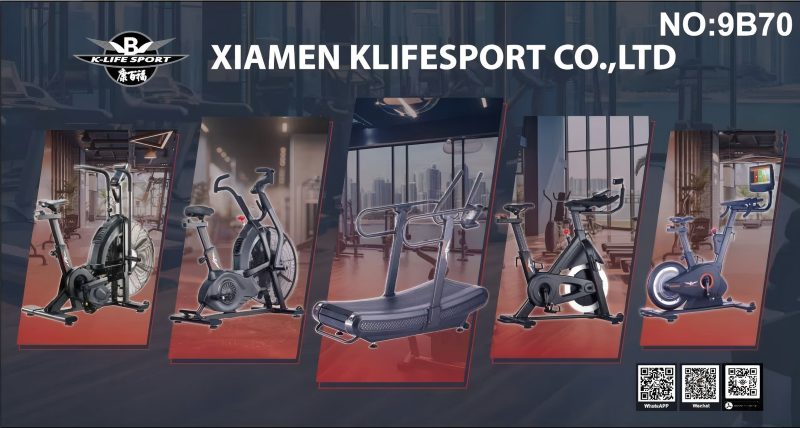 Компания Xiamen K-lifesport блистает на Международной фитнес-выставке FIBO в Германии.