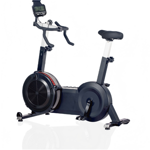 Bicicleta a ar com roda de ventilador