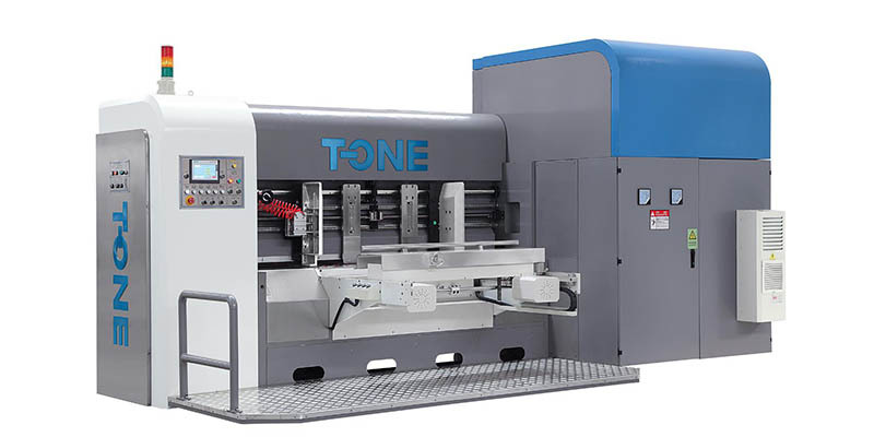 Slot de impressora corrugado de alta velocidade de transferência a vácuo