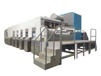 Máquina de impressão de fundo de caixa de alta velocidade