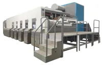 Máquina de impresión de fondo de cartón corrugado