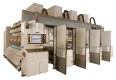 Máquina de impresión de fondo de cartón corrugado