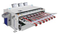 Máquina apiladora de mostrador de caja de cartón corrugado