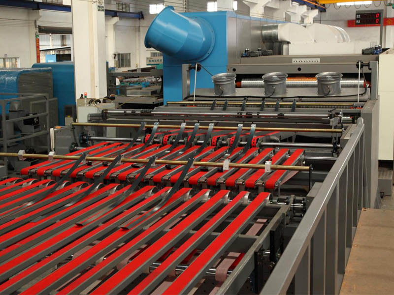 Máquina apiladora automática de cartón corrugado