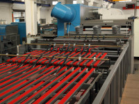 Máquina empilhadora vibratória automática
