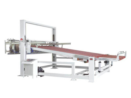 Máquina apiladora de mostrador de caja de cartón corrugado