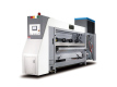 Machine de slotter d'imprimante flexographique ondulée à transfert sous vide