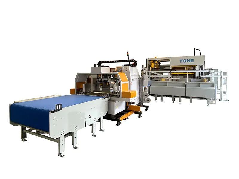 Máquina paletizadora completamente automática