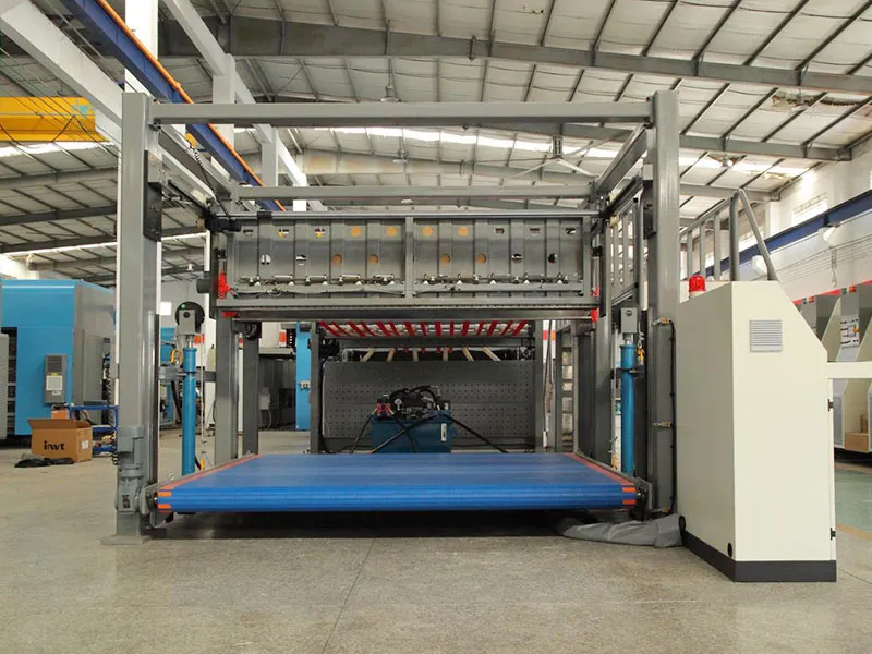 Máquina apiladora vibratoria automática