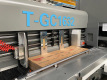 Máquina de impresión de caja corrugada de transferencia al vacío
