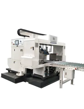 Máquina flejadora automática de cajas de cartón corrugado PE