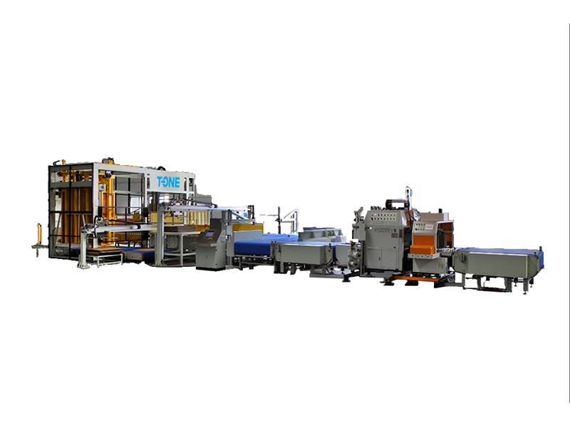 Máquina de paletização automática completa