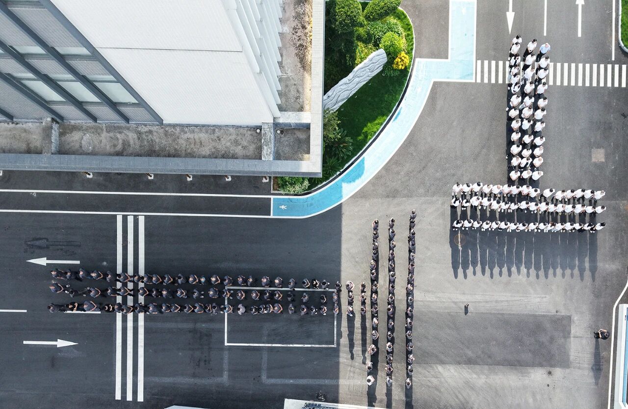 With the spirit of the military parade as our sail