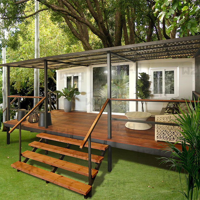 New Zealand Expandable Container Home With Balcony