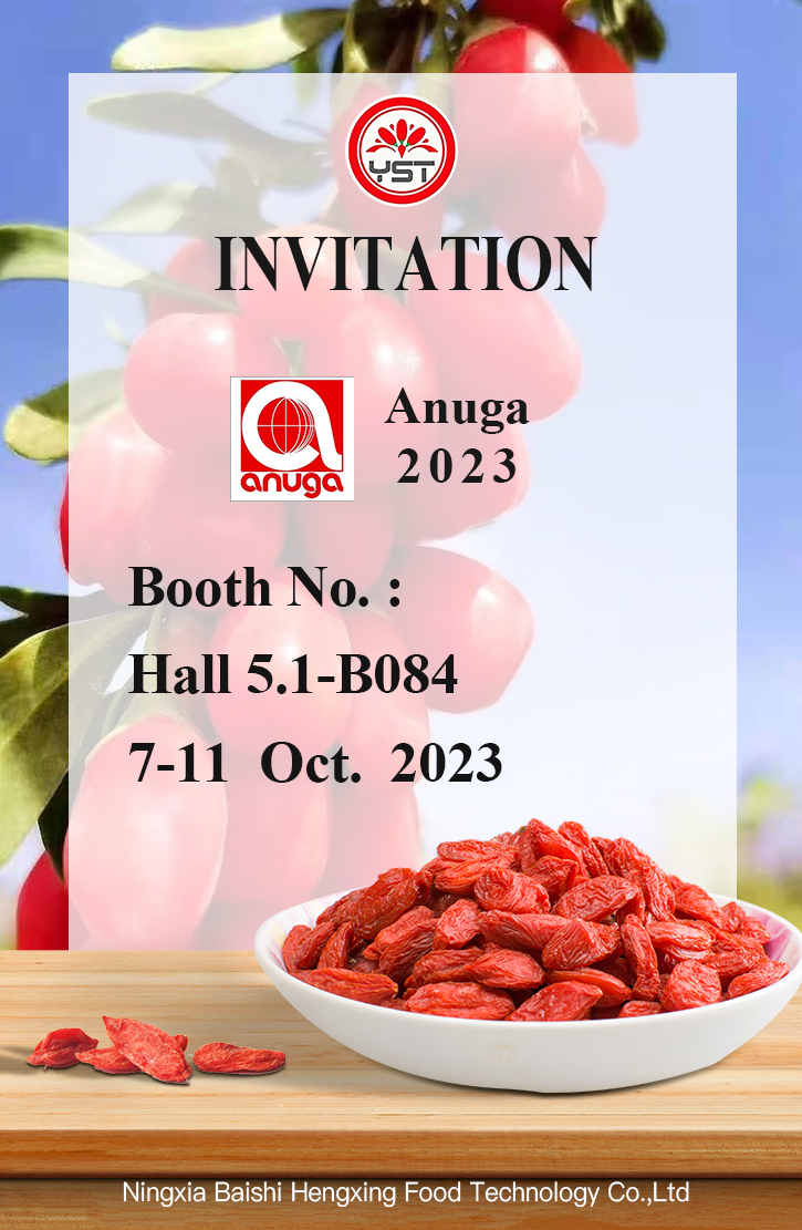 Invitación Anuga 2023 - Baishi Hengxing